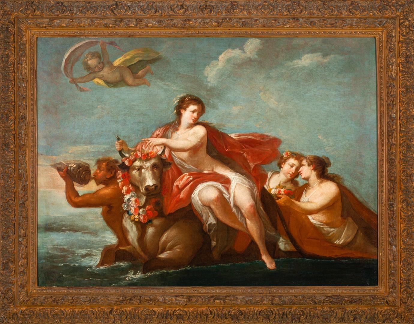 O Rapto de Europa, séc. XVII - XVIII, Luca Giordano, Itália